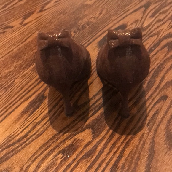 Terry de Havilland Brown Suede open toe heels - Picture 9 of 13